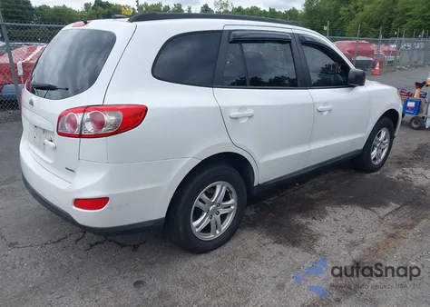 2011 Hyundai Santa Fe Gls from USA, damaged, VIN 5XYZGDAB0BG015766